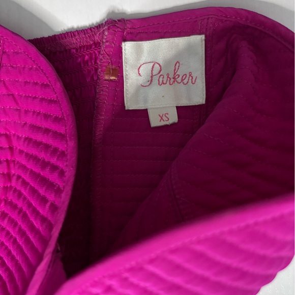 Parker Vibrant Hot Pink/Fuschia Bustier Stop Size Xs - Picture 7 of 11